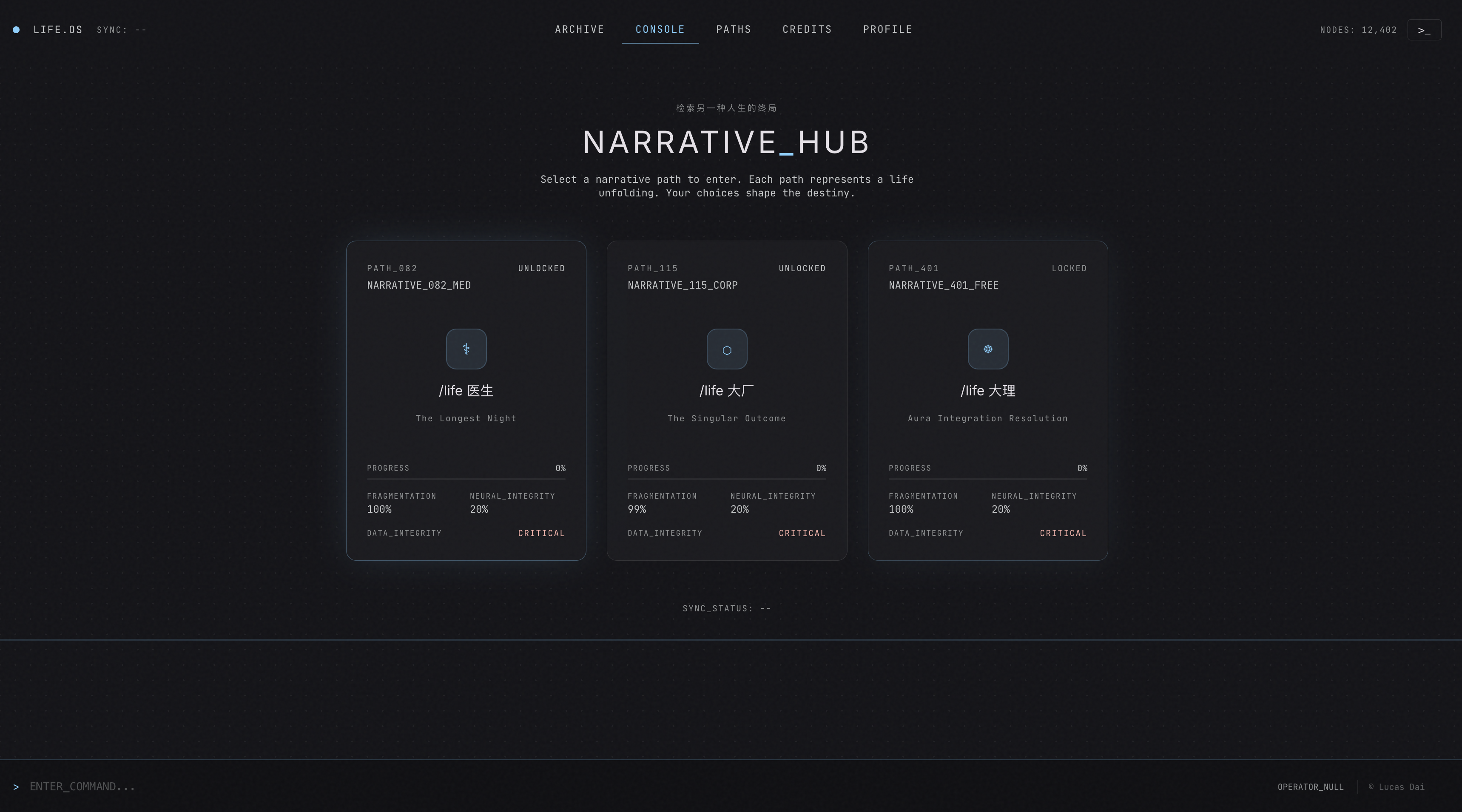 Life.OS project preview